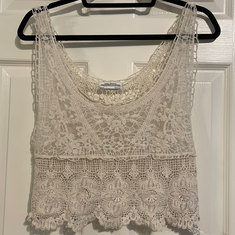 Crocheted top